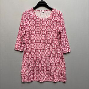 Lulu-B Women 3/4 Sleeve T-Shirt Dress Size Medium Nylon Blend C086 -28